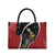 New Zealand Christmas Leather Bag Flora Map with Birds - Polynesian Pride