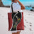 New Zealand Christmas Tote Bag Flora Map with Birds - Polynesian Pride