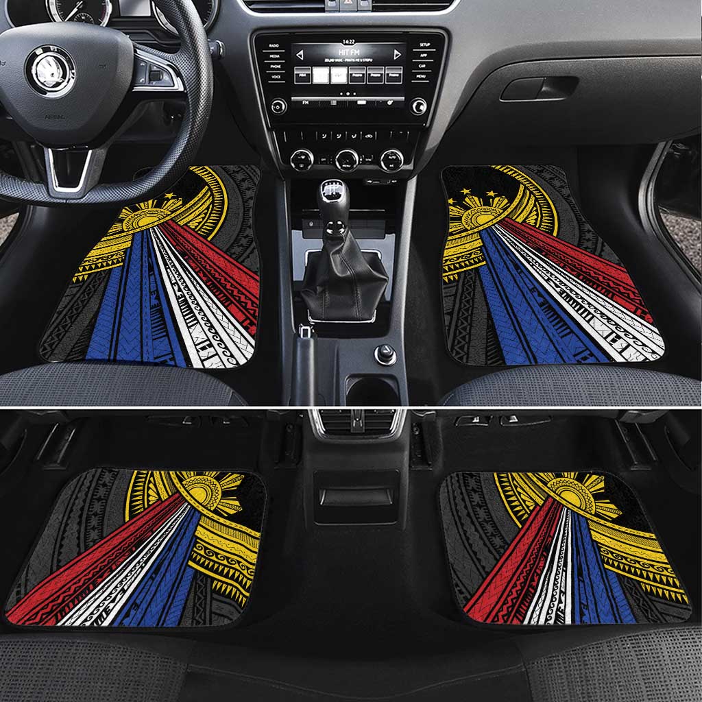 Philippines Sun Car Mats Pasifika Tribal Style