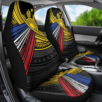 Philippines Sun Car Seat Cover Pasifika Tribal Style