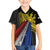 Philippines Sun Family Matching Short Sleeve Bodycon Dress and Hawaiian Shirt Pasifika Tribal Style