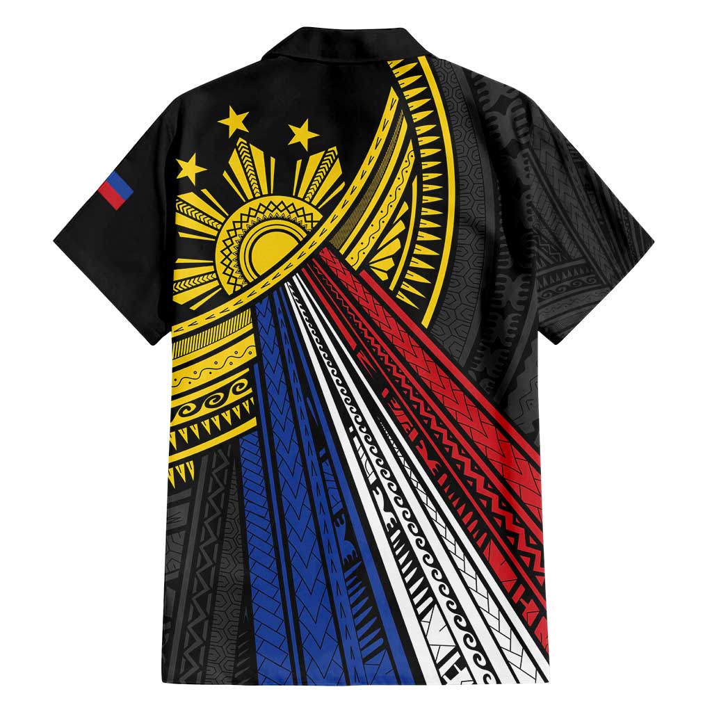 Philippines Sun Family Matching Tank Maxi Dress and Hawaiian Shirt Pasifika Tribal Style