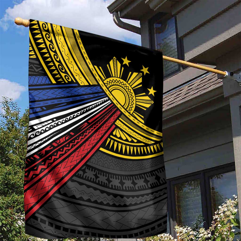 Philippines Sun Garden Flag Pasifika Tribal Style