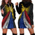 Philippines Sun Hoodie Dress Pasifika Tribal Style