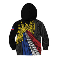 Philippines Sun Kid Hoodie Pasifika Tribal Style