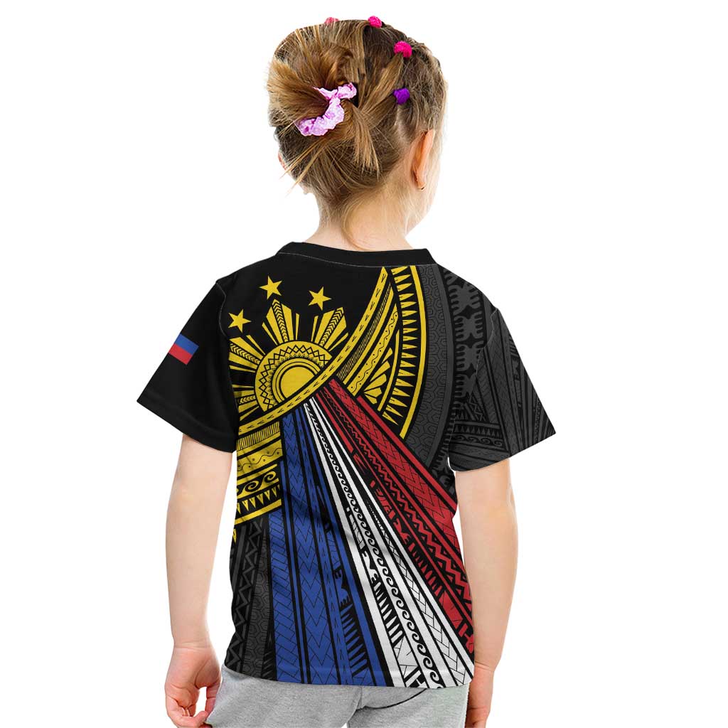 Philippines Sun Kid T Shirt Pasifika Tribal Style