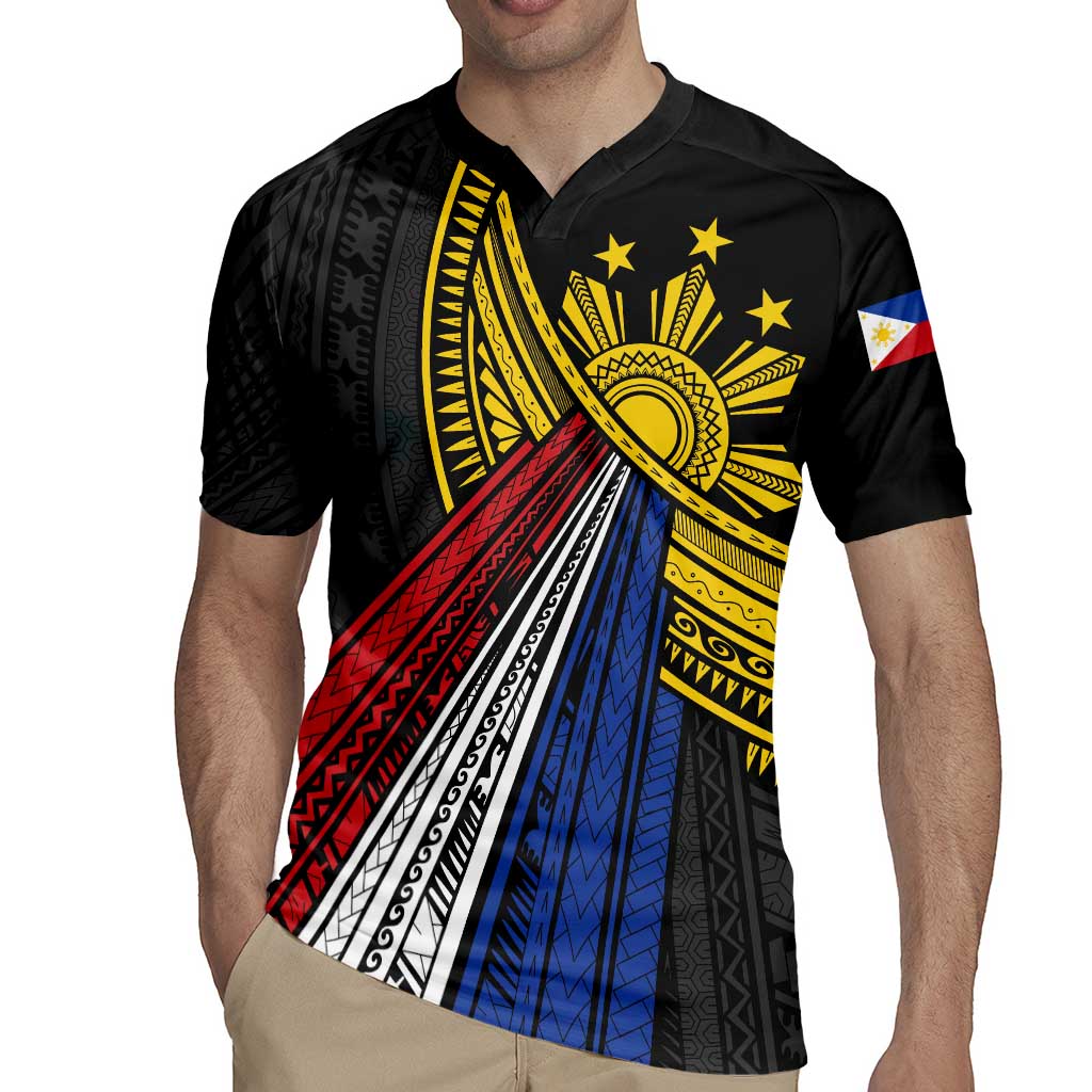 Philippines Sun Rugby Jersey Pasifika Tribal Style