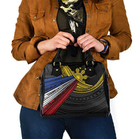 Philippines Sun Shoulder Handbag Pasifika Tribal Style LT7 - Polynesian Pride