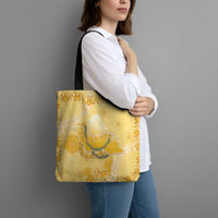 Hawaii Oahu Island Flowers Lei Tote Bag Yellow Ilima Mix Plumeria LT7 - Polynesian Pride