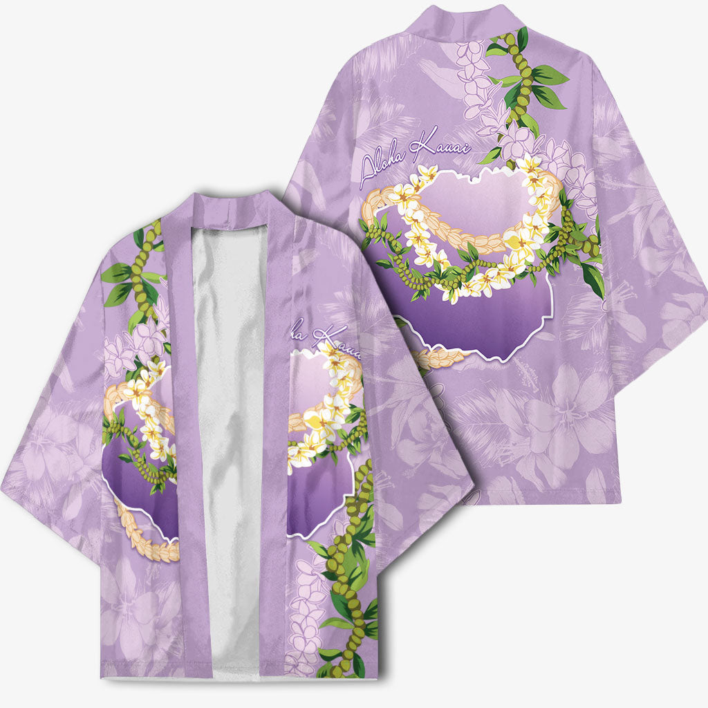 Hawaii Kauai Island Flowers Lei Kimono Mokihana Lei LT7 - Polynesian Pride