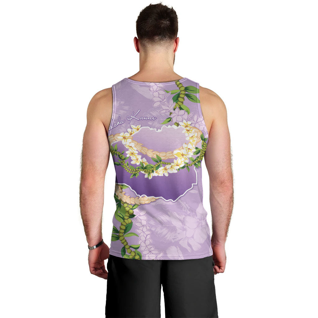 Hawaii Kauai Island Flowers Lei Men Tank Top Mokihana Lei LT7 - Polynesian Pride