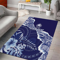 Fiji Queen Victoria School Personalised Area Rug Masi Tapa Torn Style