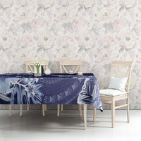 Fiji Queen Victoria School Personalised Tablecloth Masi Tapa Torn Style