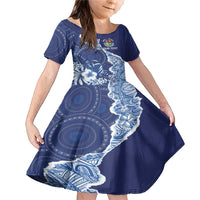Fiji Lelean Memorial School Personalised Family Matching Mermaid Dress and Hawaiian Shirt Korodredre Davuilevu Masi Mix Style