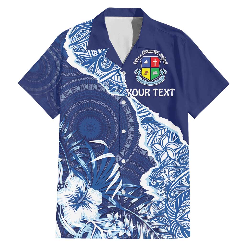 Fiji Lelean Memorial School Personalised Family Matching Mermaid Dress and Hawaiian Shirt Korodredre Davuilevu Masi Mix Style