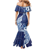 Fiji Lelean Memorial School Personalised Family Matching Mermaid Dress and Hawaiian Shirt Korodredre Davuilevu Masi Mix Style
