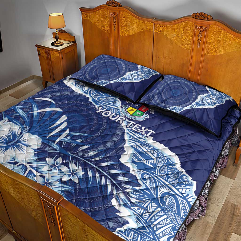 Fiji Lelean Memorial School Personalised Quilt Bed Set Korodredre Davuilevu Masi Mix Style