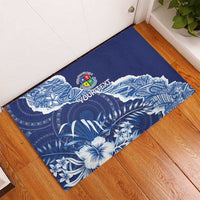 Fiji Lelean Memorial School Personalised Rubber Doormat Korodredre Davuilevu Masi Mix Style