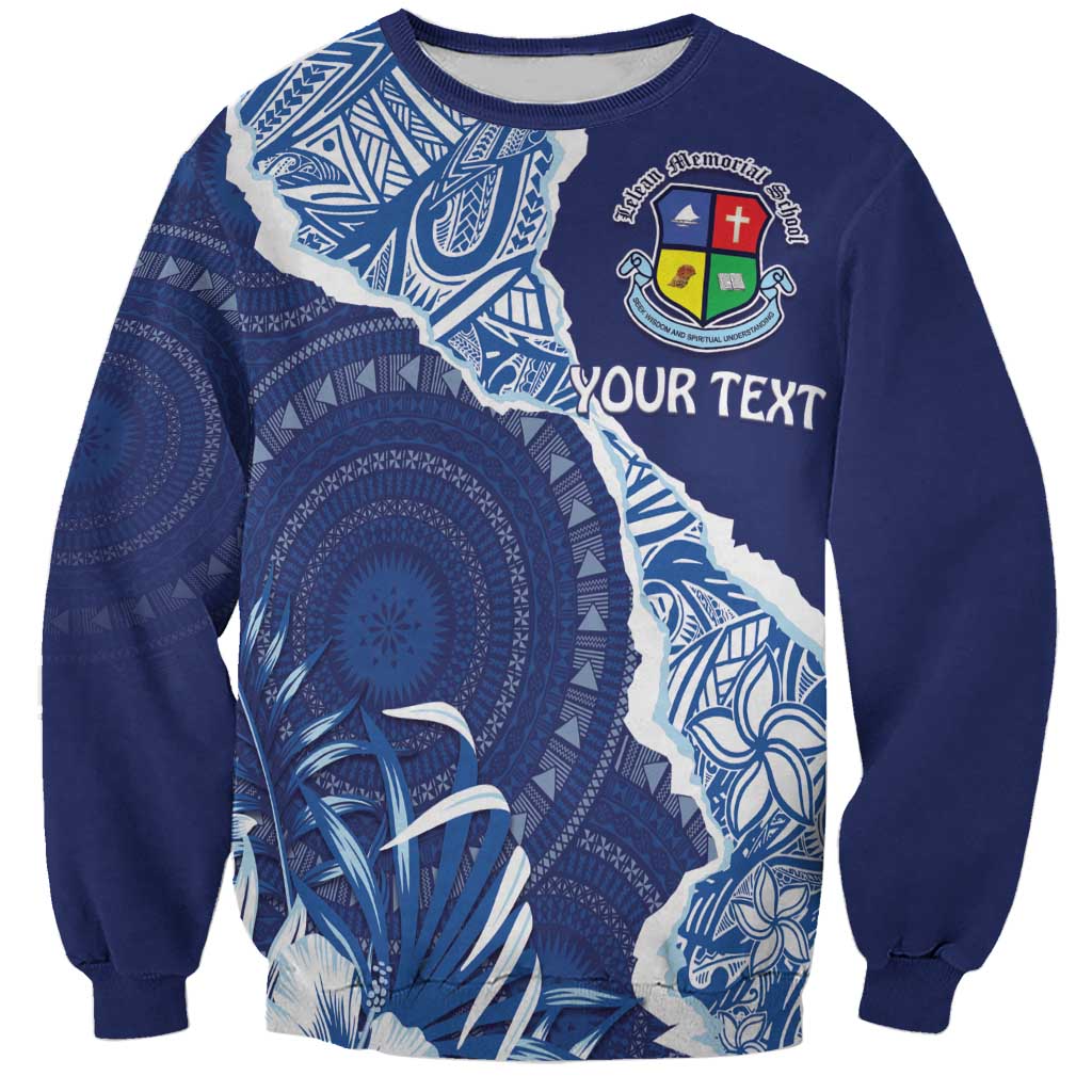 Fiji Lelean Memorial School Personalised Sweatshirt Korodredre Davuilevu Masi Mix Style