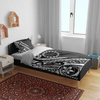 Kia Orana Cook Islands Bedding Set Kerekere Plumeria Tropical Waves - Polynesian Pride