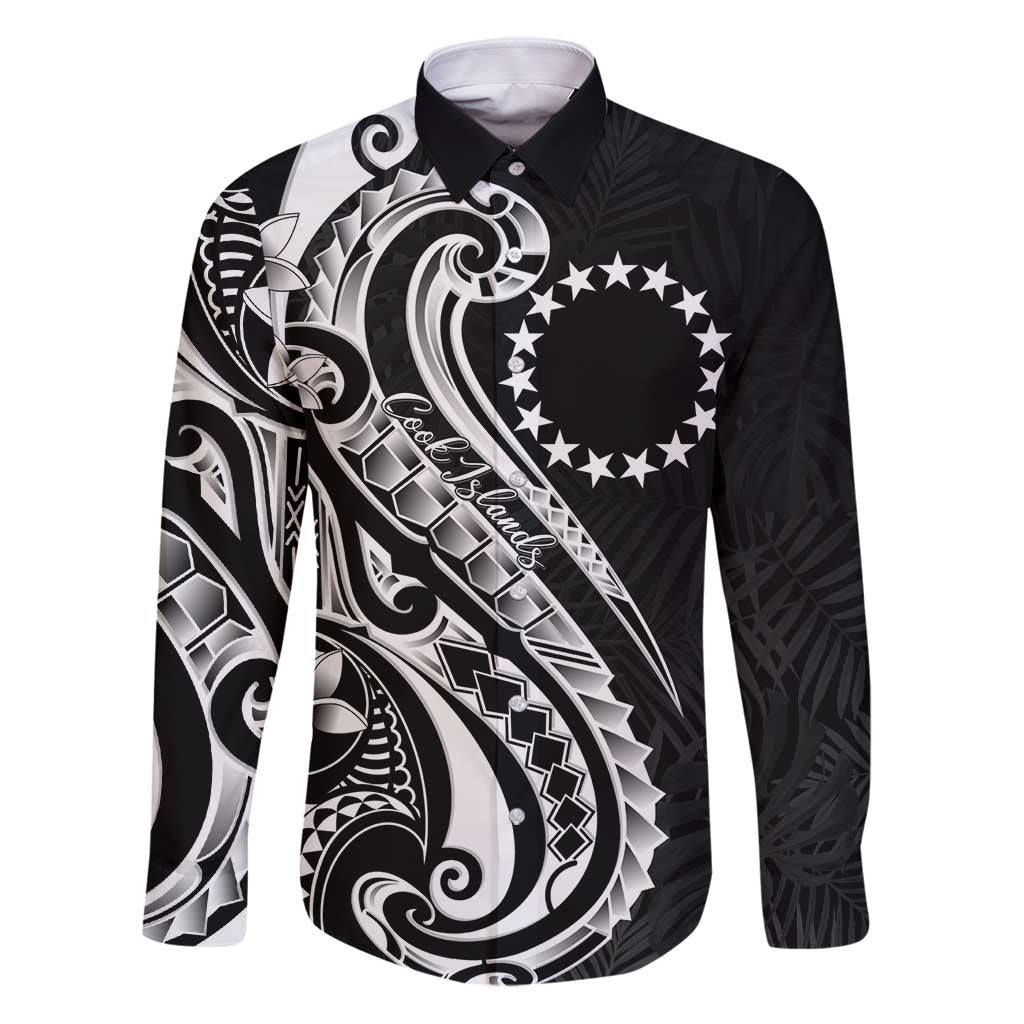 Kia Orana Cook Islands Family Matching Puletasi and Hawaiian Shirt Kerekere Plumeria Tropical Waves - Polynesian Pride