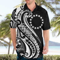 Kia Orana Cook Islands Hawaiian Shirt Kerekere Plumeria Tropical Waves - Polynesian Pride