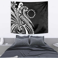 Kia Orana Cook Islands Tapestry Kerekere Plumeria Tropical Waves - Polynesian Pride