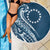 Kia Orana Cook Islands Beach Blanket Auika Plumeria Tropical Waves - Polynesian Pride