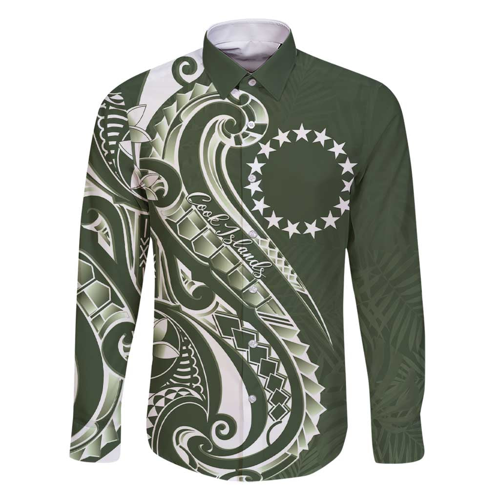 Kia Orana Cook Islands Family Matching Short Sleeve Bodycon Dress and Hawaiian Shirt Matie Plumeria Tropical Waves - Polynesian Pride