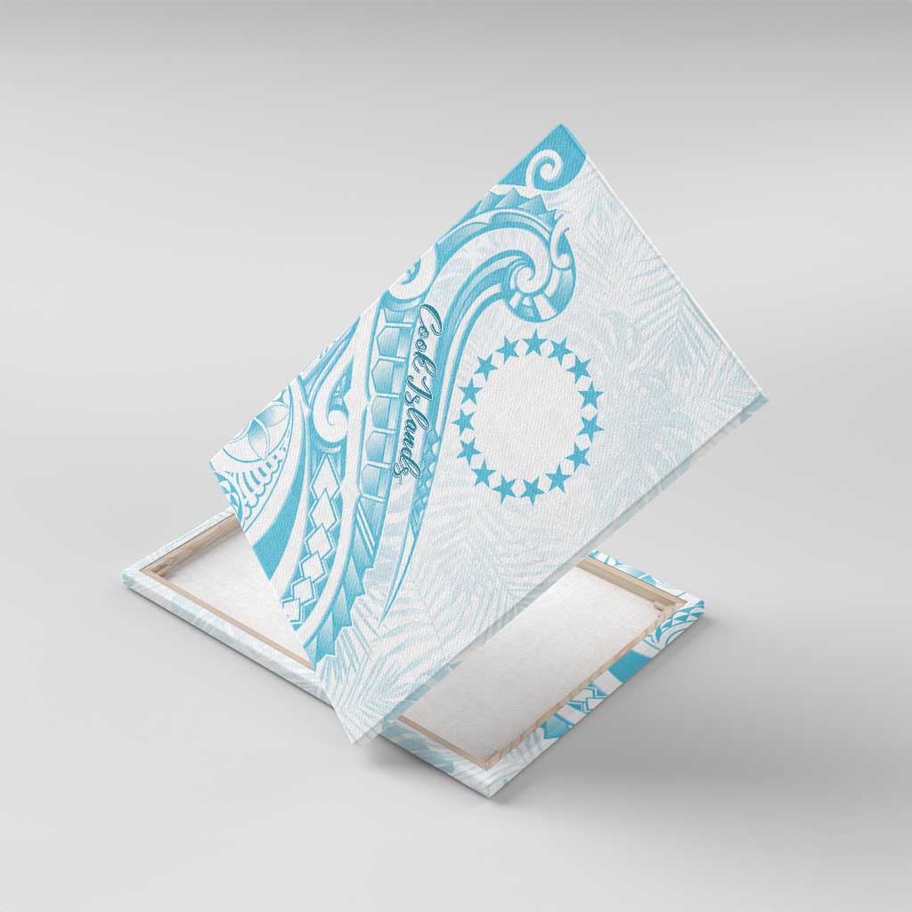 Kia Orana Cook Islands Canvas Wall Art Moana Plumeria Tropical Waves - Polynesian Pride