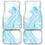 Kia Orana Cook Islands Car Mats Moana Plumeria Tropical Waves - Polynesian Pride