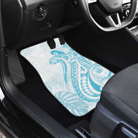 Kia Orana Cook Islands Car Mats Moana Plumeria Tropical Waves - Polynesian Pride