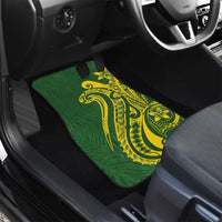 Kia Orana Cook Islands Car Mats Plumeria Tropical Waves - Polynesian Pride