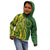 Kia Orana Cook Islands Kid Hoodie Plumeria Tropical Waves - Polynesian Pride