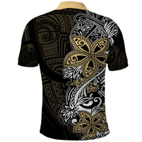 Polynesian Pride Polo Shirt Tiare With Plumeria Mix Style LT7 - Polynesian Pride