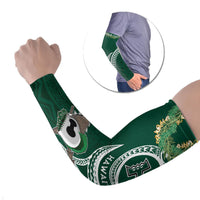 Hawaii Rainbow Warriors Alumni Personalized Arm Sleeves Ti Maile Lei - Glory For The Warriors