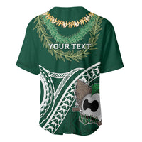 Hawaii Rainbow Warriors Alumni Personalized Baseball Jersey Ti Maile Lei - Glory For The Warriors
