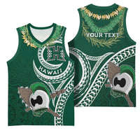 Hawaii Rainbow Warriors Alumni Personalized Basketball Jersey Ti Maile Lei - Glory For The Warriors
