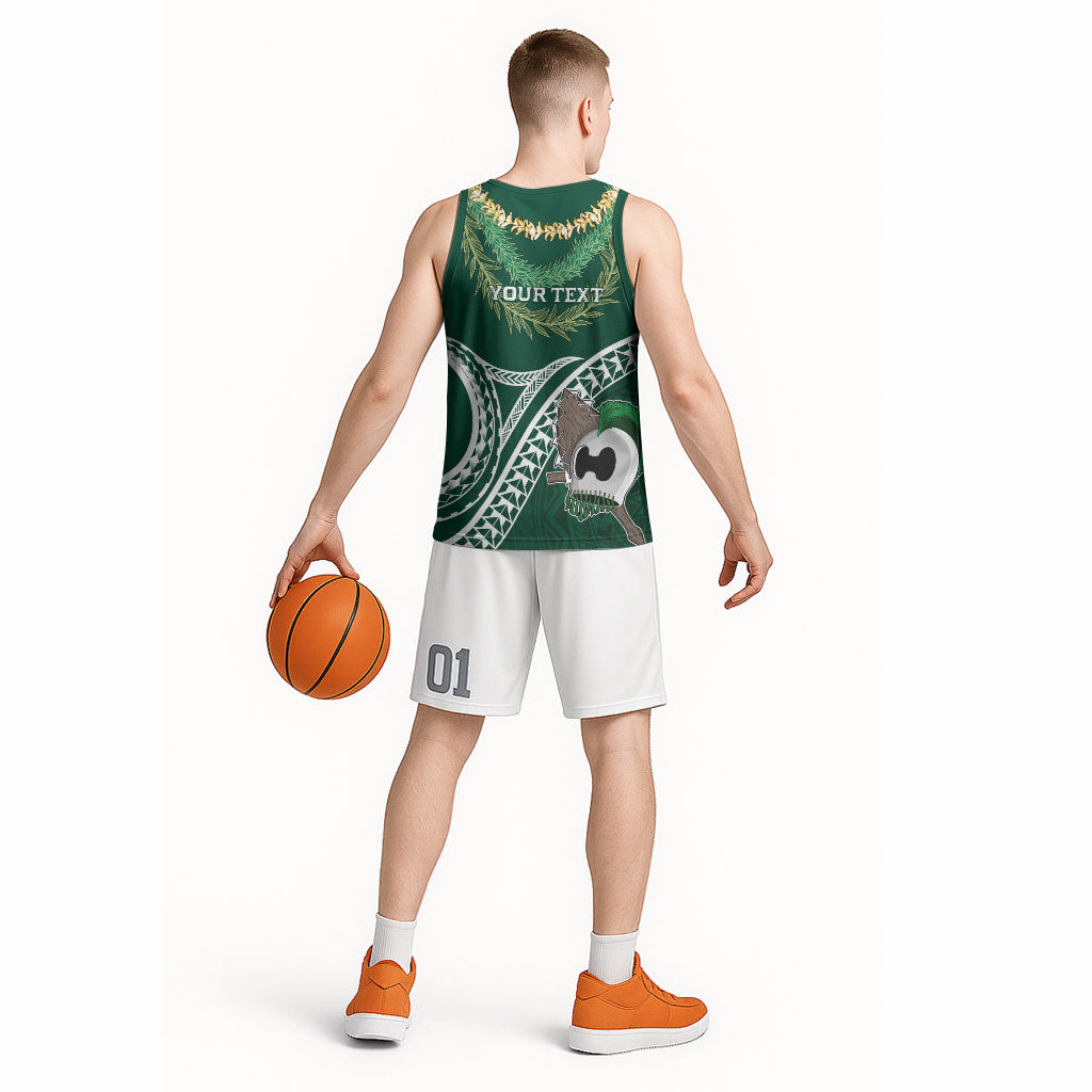 Hawaii Rainbow Warriors Alumni Personalized Basketball Jersey Ti Maile Lei - Glory For The Warriors