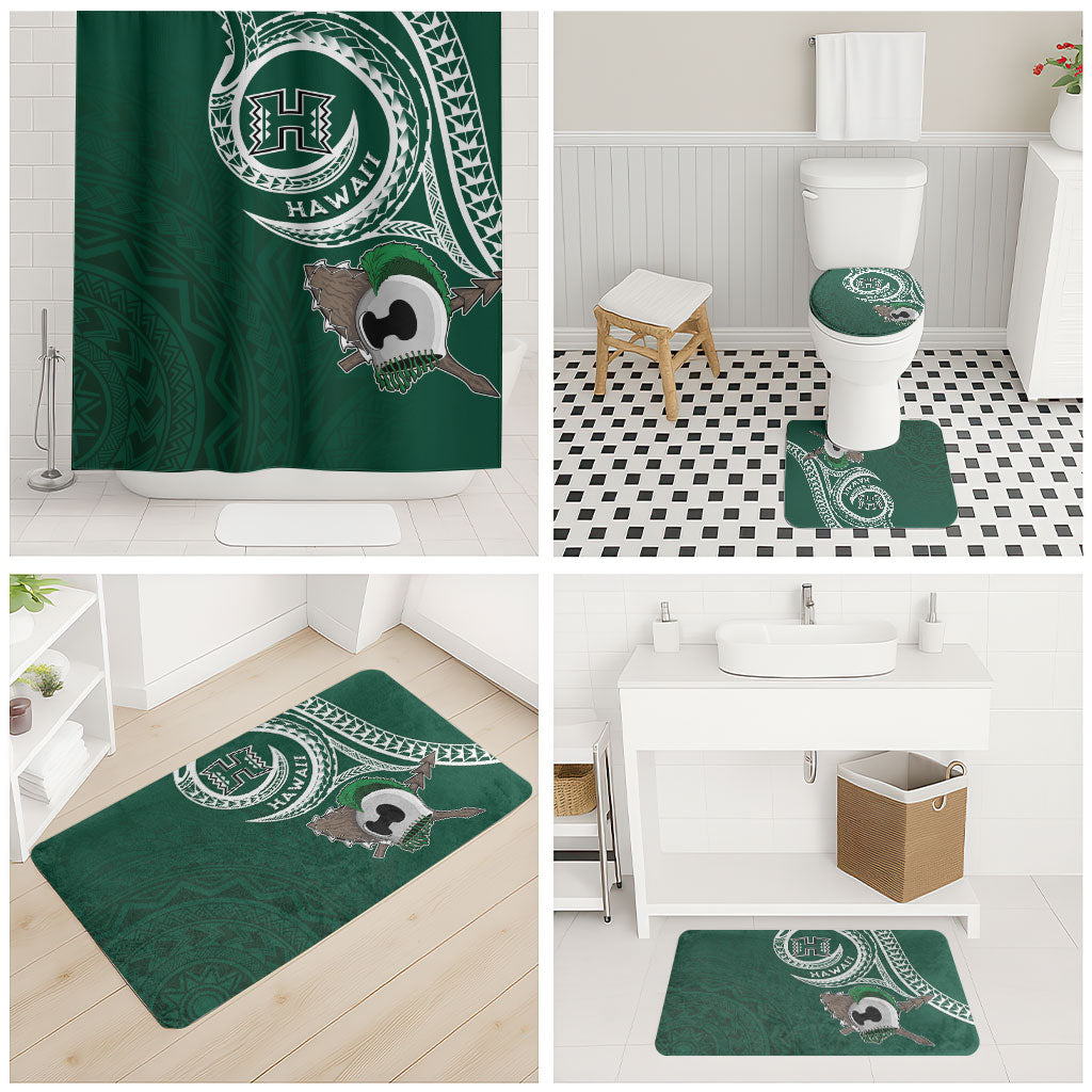 Hawaii Rainbow Warriors Alumni Bathroom Set Ti Maile Lei - Glory For The Warriors