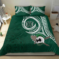 Hawaii Rainbow Warriors Alumni Bedding Set Ti Maile Lei - Glory For The Warriors
