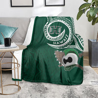 Hawaii Rainbow Warriors Alumni Blanket Ti Maile Lei - Glory For The Warriors