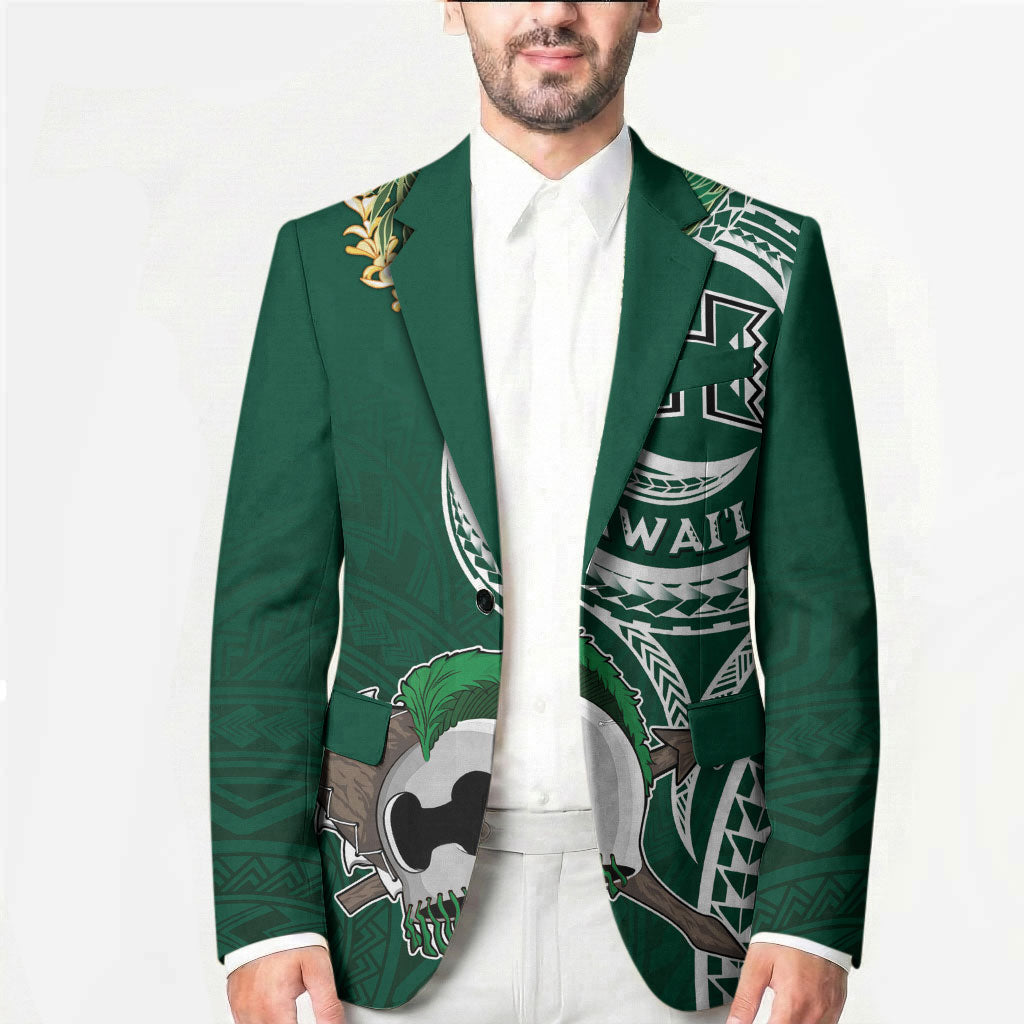 Hawaii Rainbow Warriors Alumni Personalized Blazer Ti Maile Lei - Glory For The Warriors