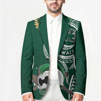 Hawaii Rainbow Warriors Alumni Personalized Blazer Ti Maile Lei - Glory For The Warriors