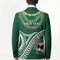 Hawaii Rainbow Warriors Alumni Personalized Blazer Ti Maile Lei - Glory For The Warriors