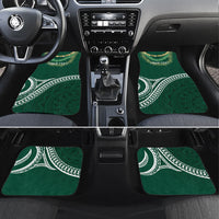 Hawaii Rainbow Warriors Alumni Personalized Car Mats Ti Maile Lei - Glory For The Warriors