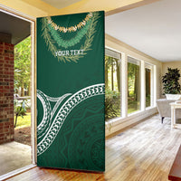 Hawaii Rainbow Warriors Alumni Personalized Door Cover Ti Maile Lei - Glory For The Warriors