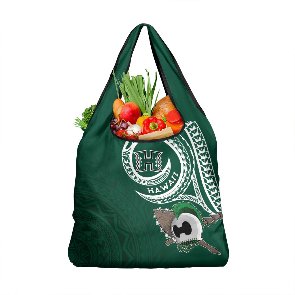 Hawaii Rainbow Warriors Alumni Grocery Bag Ti Maile Lei - Glory For The Warriors