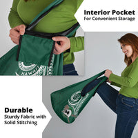 Hawaii Rainbow Warriors Alumni Grocery Bag Ti Maile Lei - Glory For The Warriors