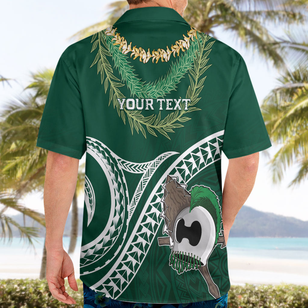 Hawaii Rainbow Warriors Alumni Personalized Hawaiian Shirt Ti Maile Lei - Glory For The Warriors